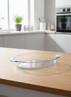 Tavë Qelqi Ovale për Furrë – Rezistente ndaj Nxehtësisë (1 Copë)