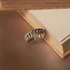 Unazë Argjendi “Chain Link” – Stil Modern & Unisex