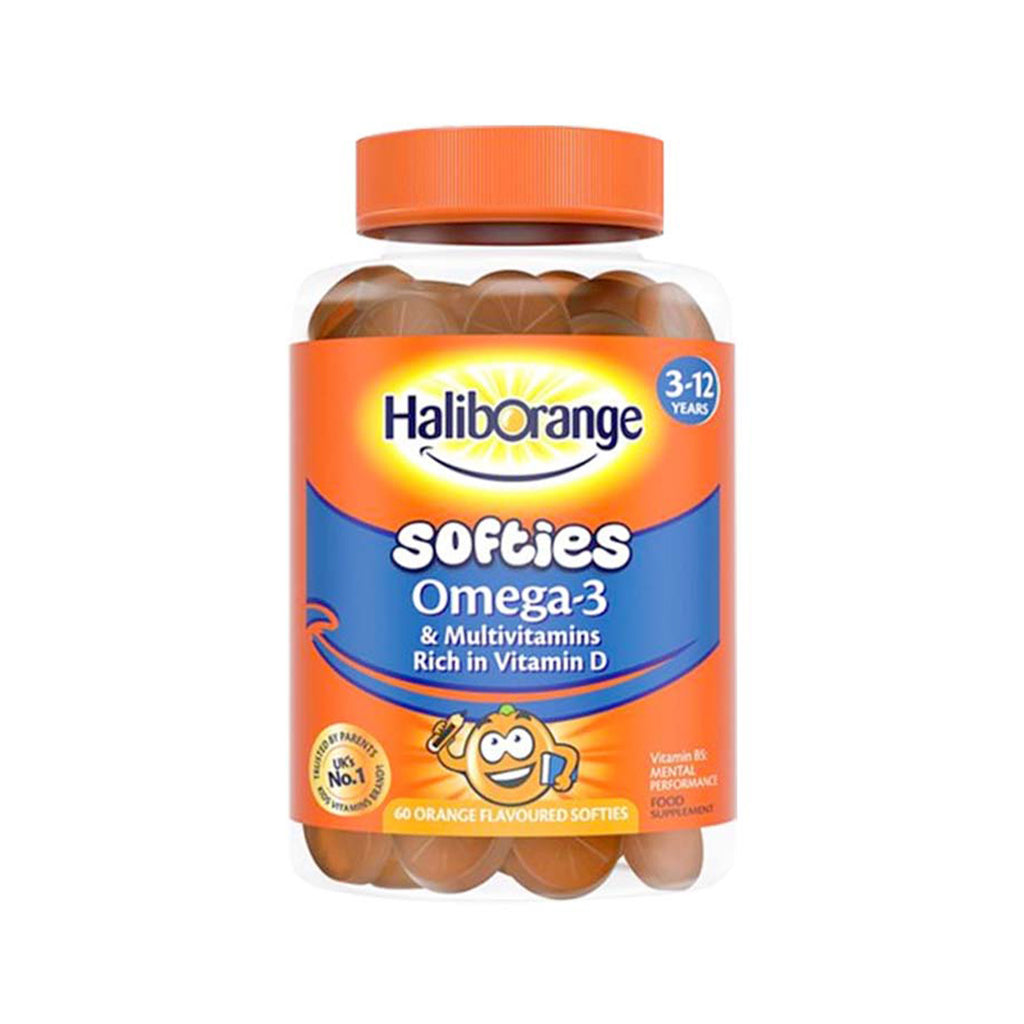 Haliborange Softies – Omega-3 & Multivitamina (3–12 vjeç)