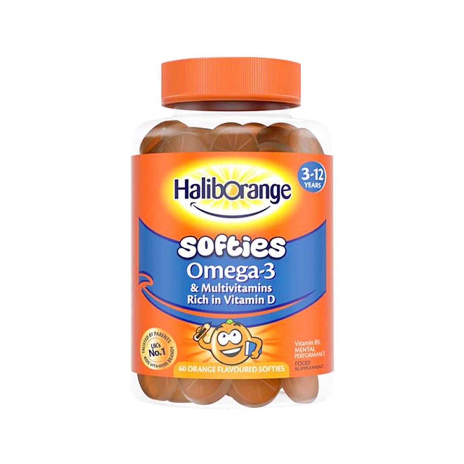 Haliborange Softies – Omega-3 & Multivitamina (3–12 vjeç)
