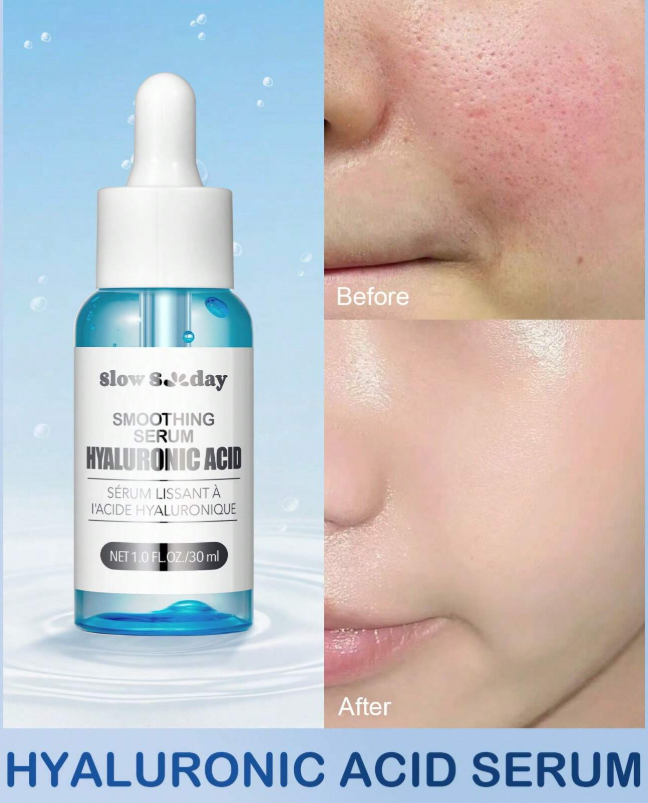 Hyaluronic Acid Smoothing Serum – Serum Hidratues & Smoothing për Lëkurë të Butë | 30 ml