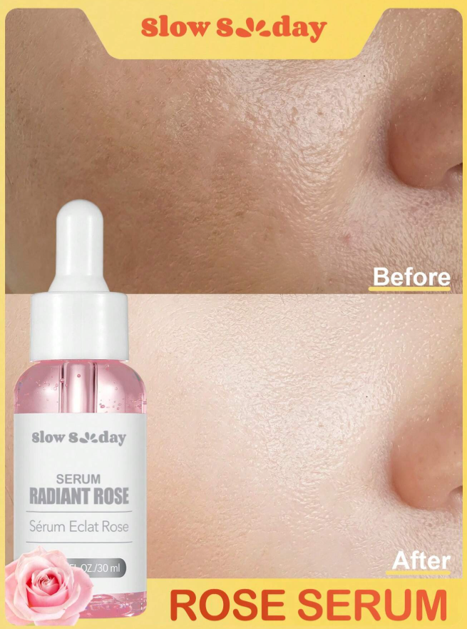 Serum Trendafili për Shkëlqim & Lëkurë të Butë