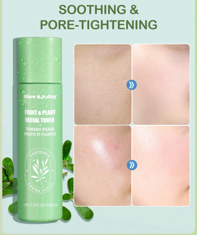 Tonik Fytyre me Fruta & Bimë – Qetësues, Zvogëlon Poret & Ndriçon Lëkurën