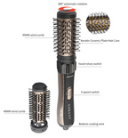 Sokany 360° Hair Styler – Furçë Rrotulluese 3-Shpejtësi me Keratin Ceramic