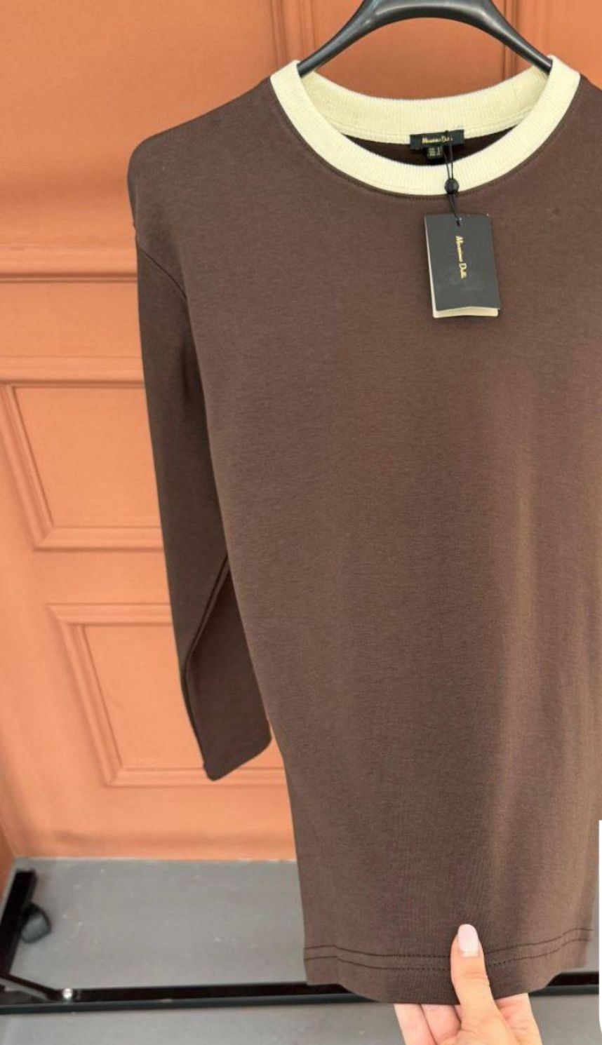 Bluze Unisex me Mëngë të Gjata & Jakë Kontrastuese