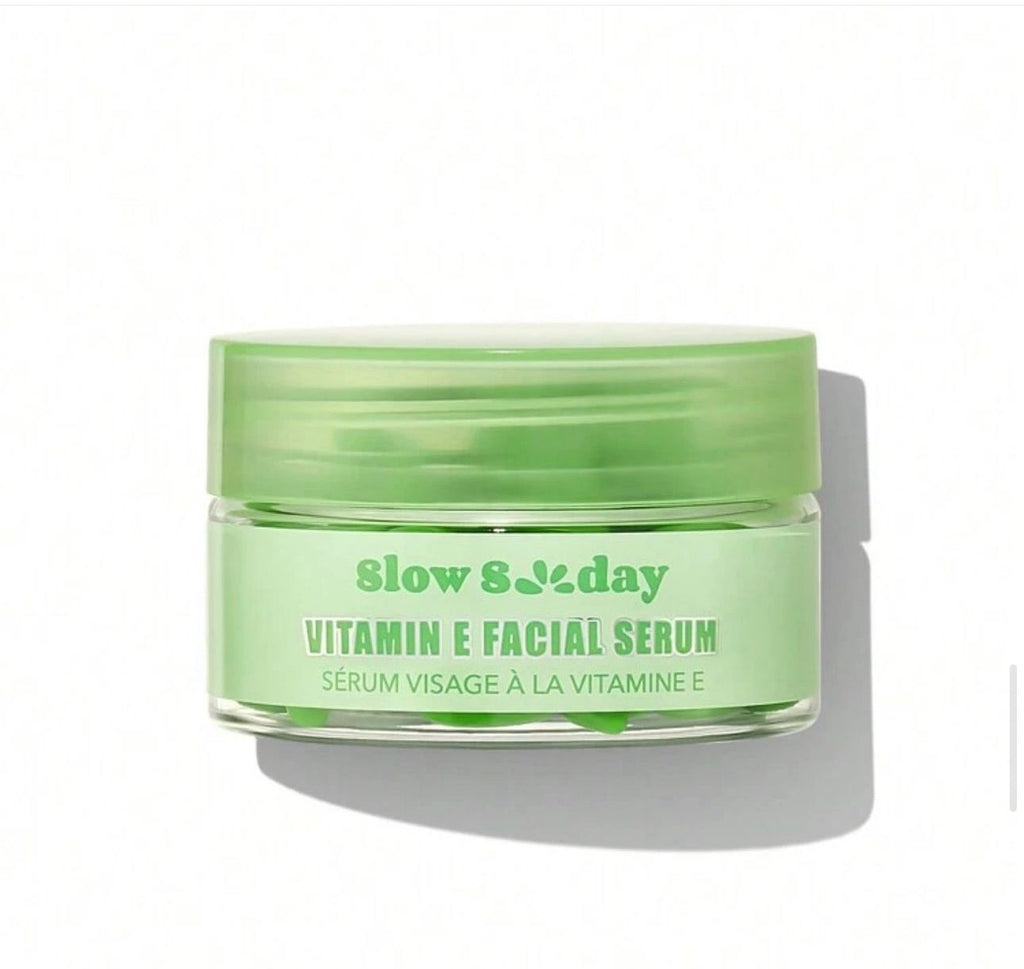 Vitamin E Facial Serum – Kapsula Ushqyese për Lëkurë të Ndritshme & të Butë