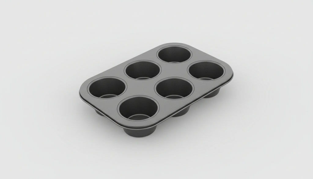 Tave Muffins 6-Vendësh – Antingjitës & Rezistent