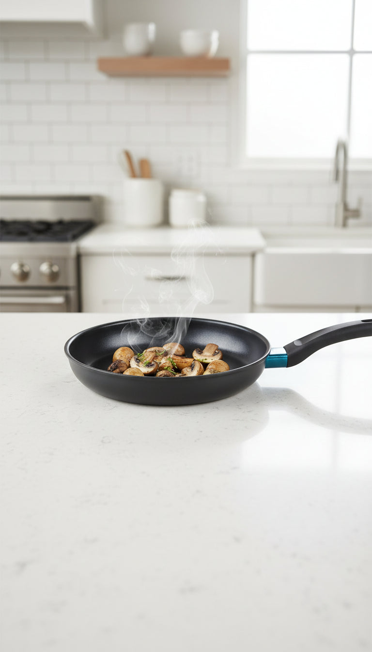 Tigan Ø18cm – Praktik & Rezistent për Gatim të Përditshëm