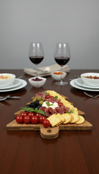 Dërrasë Bambuje në Formë Peme – Festive & Praktike për Servirje