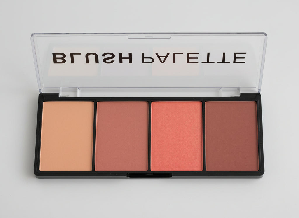 Blush Palette – 6 Nuanca Natyrale për Faqe të Ndriçuara